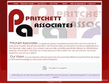 Tablet Screenshot of pritchettmassociates.com